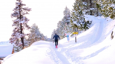 accesso a Montgenèvre con gli sci