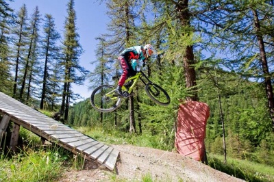 Il bike park per mountain bike, trail e free ride a Montgenèvre